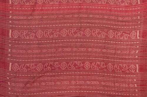 Blue And Pink Kalamkari Gicha Tussar Silk Saree Handpainted Krishna Leela Patterns Organic Vegetable Dyes PT K VSR 121