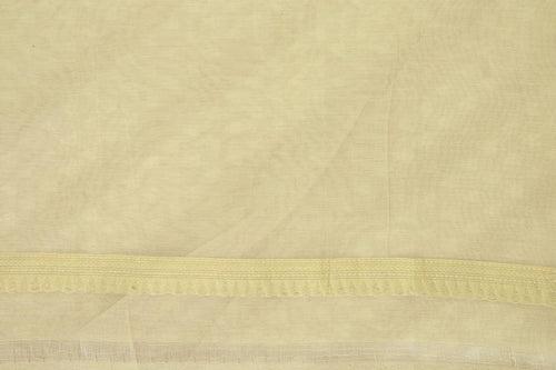 Pastel Peach Banarasi Silk Cotton Saree With Antique Zari For Office Wear PSC NYC 1108