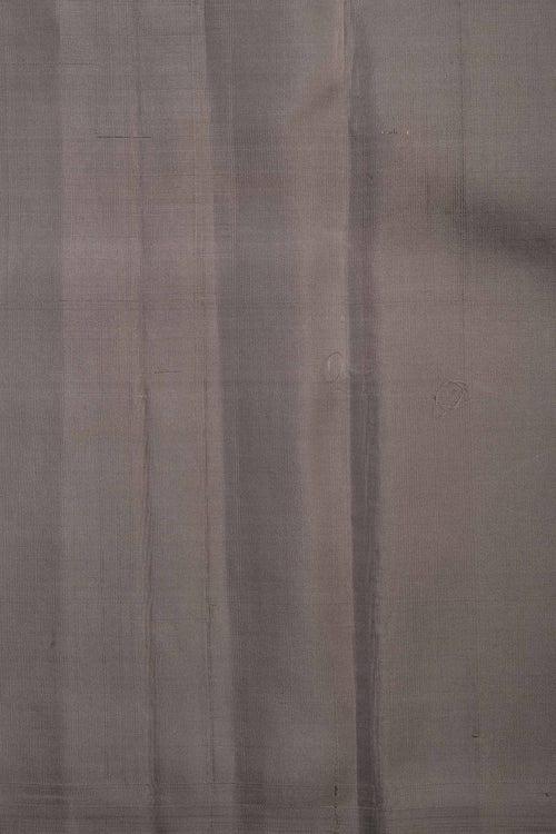 Grey Kanchipuram Silk Saree