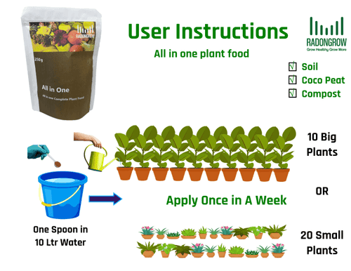 All in one Plant Food : 250 Gm.