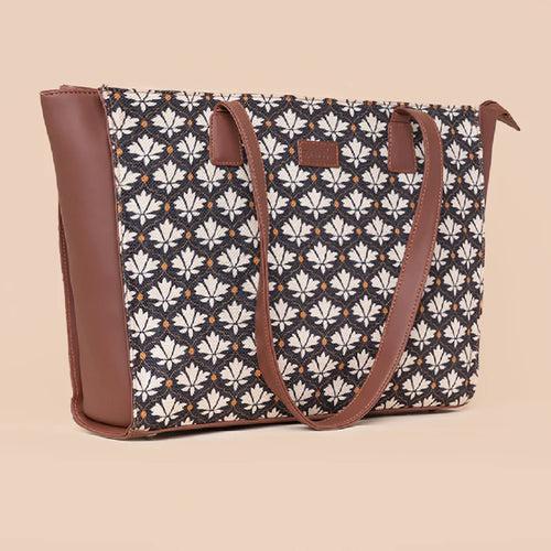 Bidri Kaiser - Office Tote Bag & Sling Bag Combo