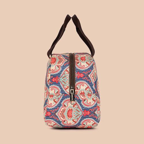 Paisley Print & Kovil Blue - Classic Backpack & Lunch Bag Combo