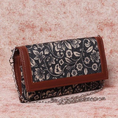 FloMotif Two Fold Wallet with Detachable Sling