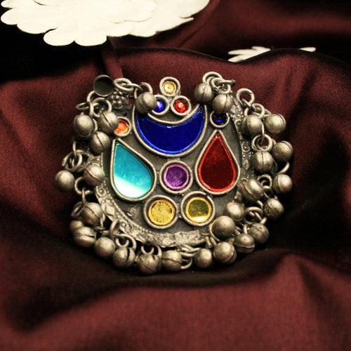 The Tringly Trinklets Afghani Adjustable Ring