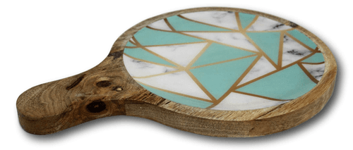 Mango Wood Laminated Circular Patters