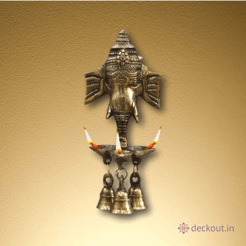 Ganesha Wall Diya