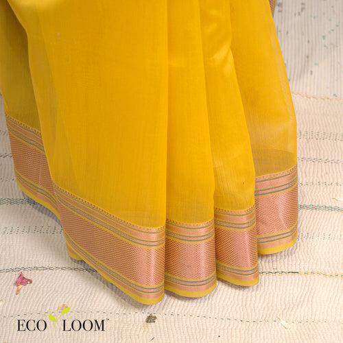 Harshingar Ecoloom Silk Cotton Saree