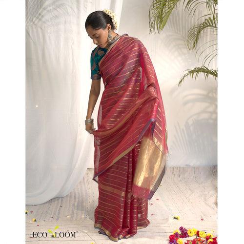 Gayetri Ecoloom Cotton Silk Saree