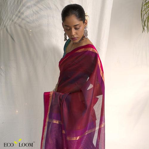 Kapila Maheshwari Handloom Cotton Silk Saree