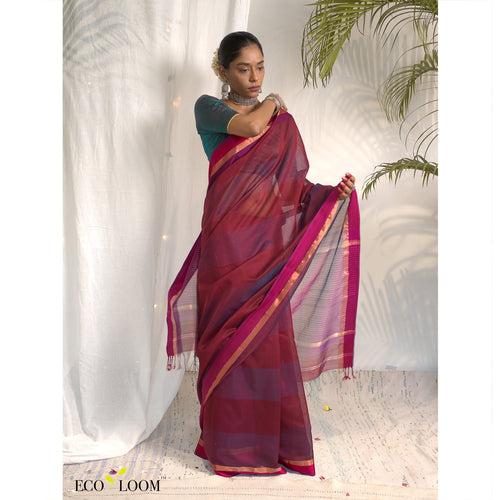 Kapila Maheshwari Handloom Cotton Silk Saree