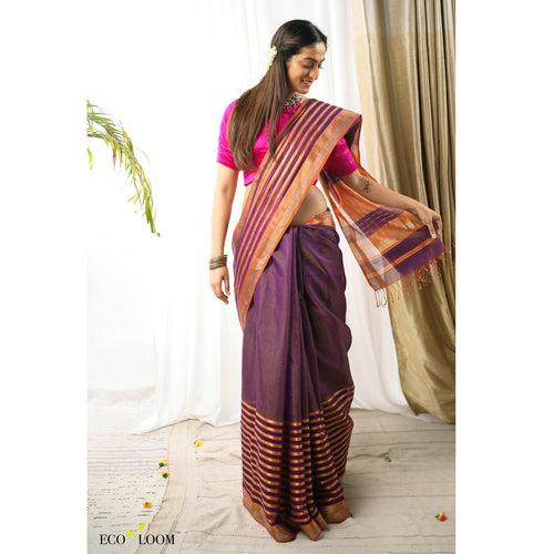 Ajai Ecoloom Cotton Silk Handloom Saree