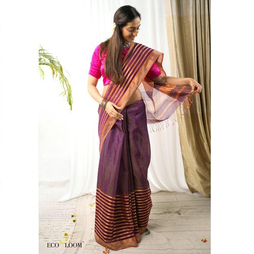 Ajai Ecoloom Cotton Silk Handloom Saree