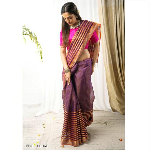 Ajai Ecoloom Cotton Silk Handloom Saree