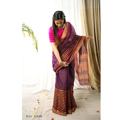 Ajai Ecoloom Cotton Silk Handloom Saree