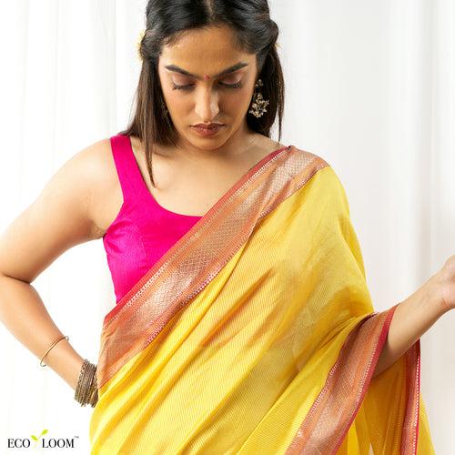 Kamakshi Ecoloom Pure Silk Saree