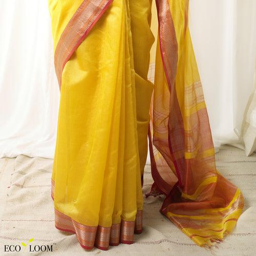 Kamakshi Ecoloom Pure Silk Saree