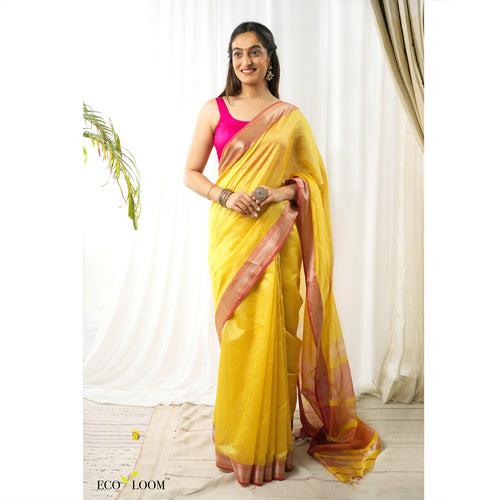 Kamakshi Ecoloom Pure Silk Saree