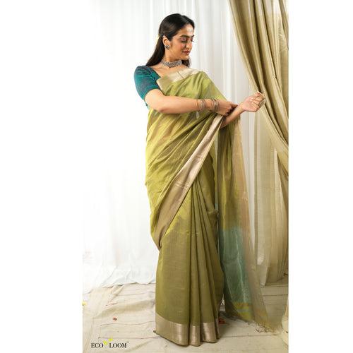 Alaya Ecoloom Pure Silk Saree