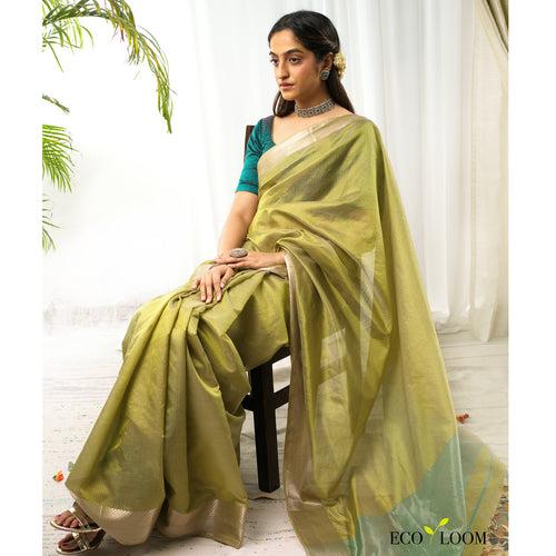 Alaya Ecoloom Pure Silk Saree