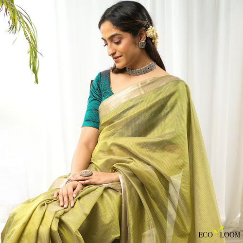 Alaya Ecoloom Pure Silk Saree