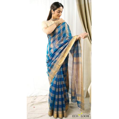 Indrakshi Ecoloom Cotton Silk Handloom Saree