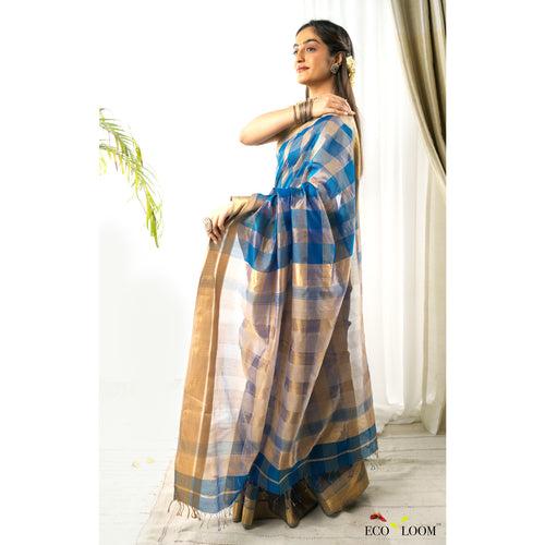 Indrakshi Ecoloom Cotton Silk Handloom Saree