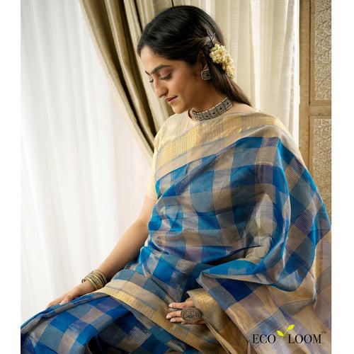 Indrakshi Ecoloom Cotton Silk Handloom Saree