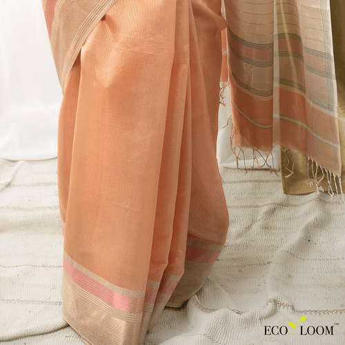 Kiara Ecoloom Silk Tissue Saree