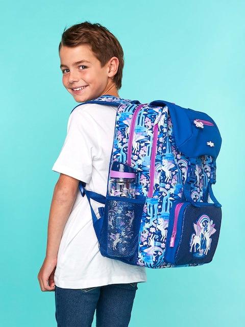 Smiggle - Away Foldover Backpack ( Navy )