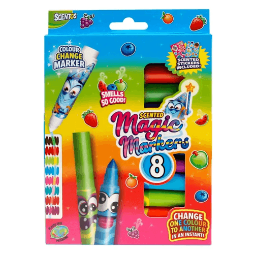 Scentos Scented Magic Markers - 8 Count