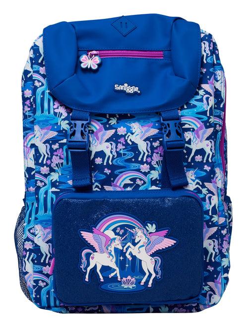 Smiggle - Away Foldover Backpack ( Navy )