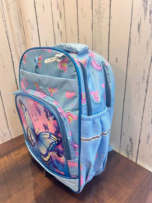 ButterFly School Backpack With Pencil Case