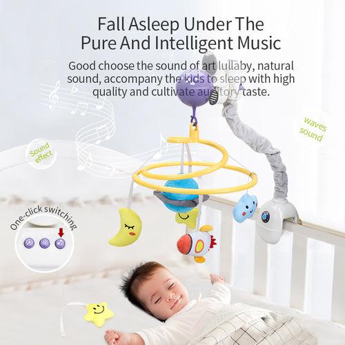 Spaceman  - Baby Crib Mobile with Music and Lights