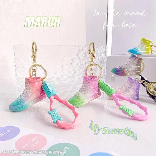 Keychain - 3D Sneaker Shoe Holographic