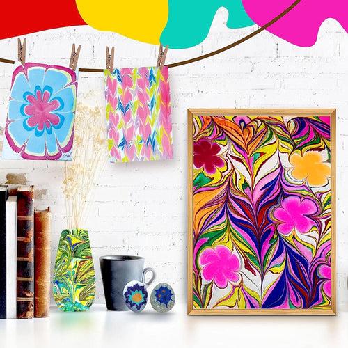 Marbling Art Kit for Fabric and Paper