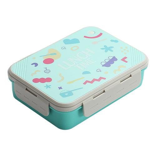 Lunch Time Stainless steel 4 Compartment Lunch Box