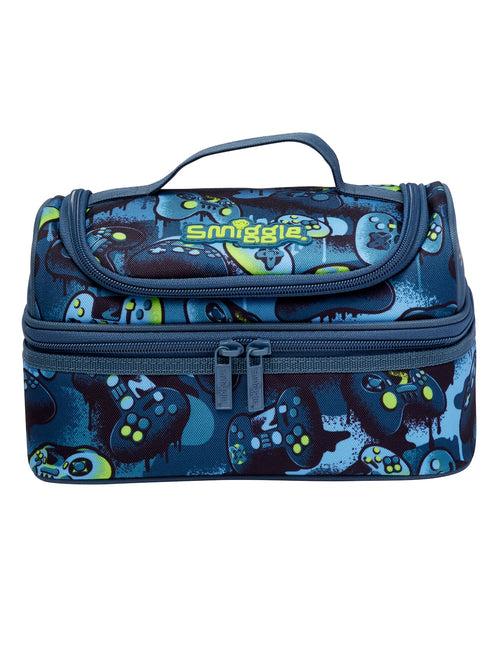 Smiggle - Vivid Double Decker Lunchbox Gaming Theme