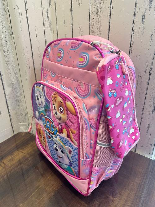 Paw Patrol School Backpack With Pencil Case