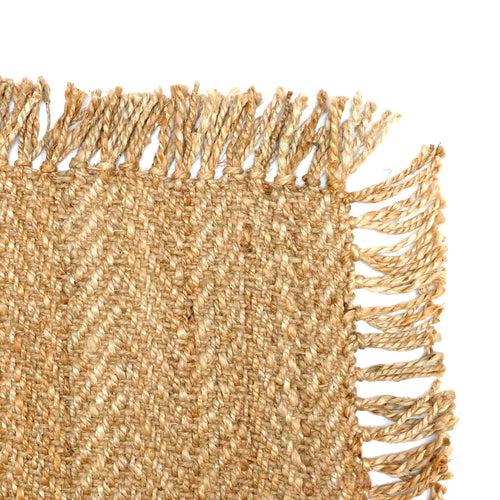 Onlymat Luxe Rug - Frills of Life - Natural Handwoven Jute Carpet - Oragnic and Natural - 200cm x 290cm