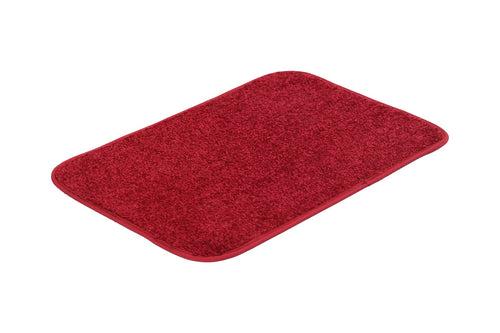 Luxurious Red Bathroom Doormat