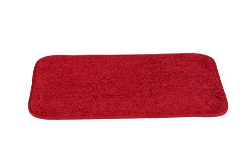 Luxurious Red Bathroom Doormat