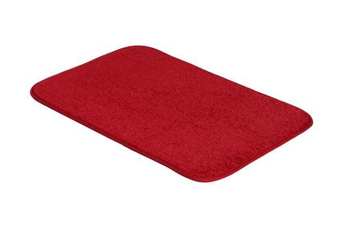 Luxurious Red Bathroom Doormat