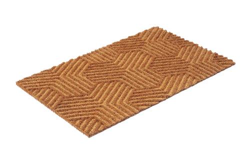 OnlyMat Elegant Anti-Skid Impression Design Mat - Kitchen, Welcome Entrance - Beige, 45 cm x 75 cm