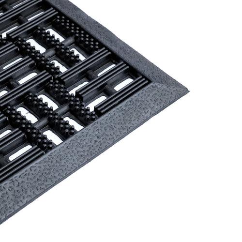 OnlyMat Criss-Cross Rubber Pin Entrance Door Mat - 40cm x 60cm - Indoor / Outdoor, Waterproof