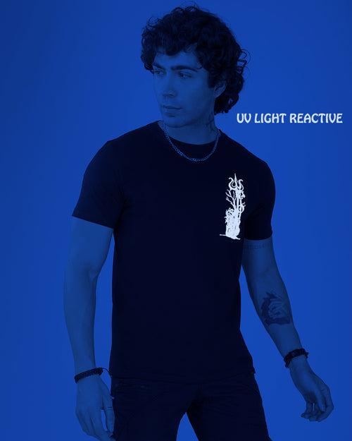 Shiva Tandav | UV Light Reactive | Regular Fit T-Shirt