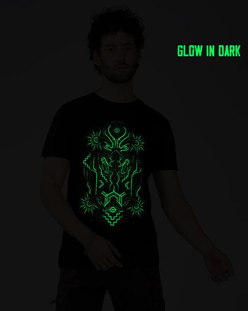 Astral Dimension 0.2 UV Light Reactive & Glow In Dark T-Shirt