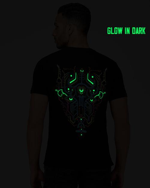 Bull Parade UV Light Reactive & Glow In Dark T-Shirt