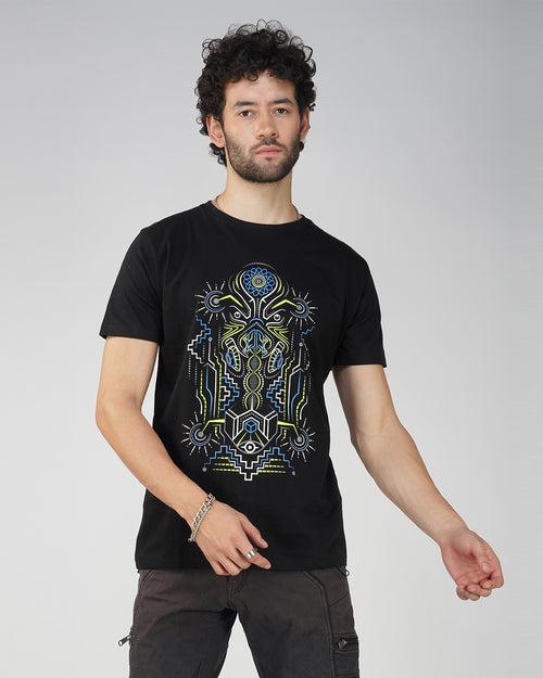 Astral Dimension 0.2 UV Light Reactive & Glow In Dark T-Shirt