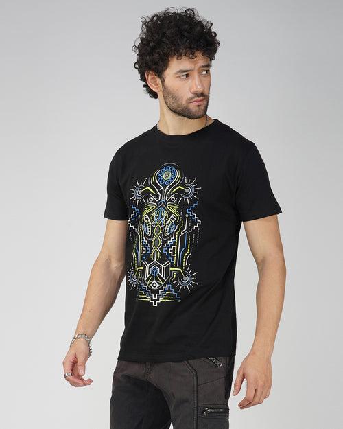 Astral Dimension 0.2 UV Light Reactive & Glow In Dark T-Shirt