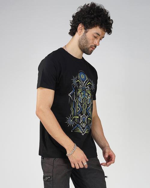 Astral Dimension 0.2 UV Light Reactive & Glow In Dark T-Shirt